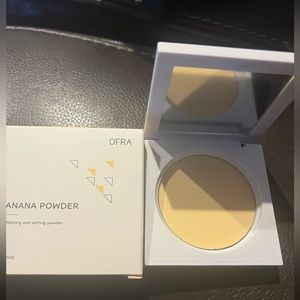 OFRA BANANA POWDER COMPACT NEW INCLUDES MIRROR